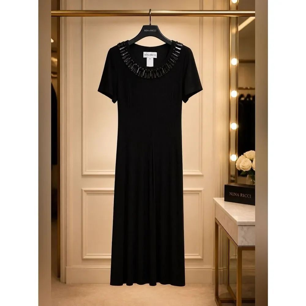Black Danny & Nicole Dress Size 16